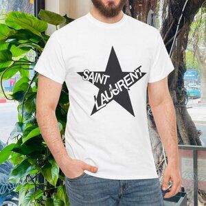 Stylish Unisex Tee with Star Design Perfect for Everyday Wear